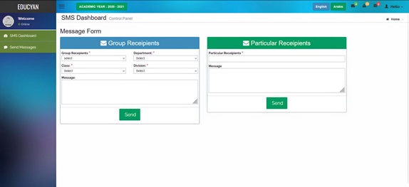 SMS Dashboard
