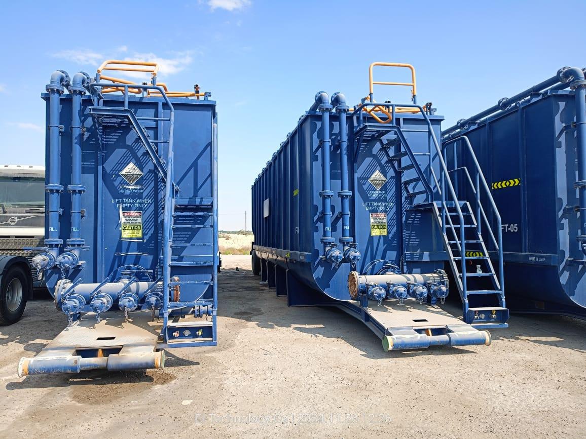 500 BBL frac tanks