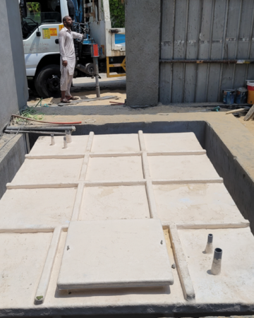 Rectangular Underground Tank