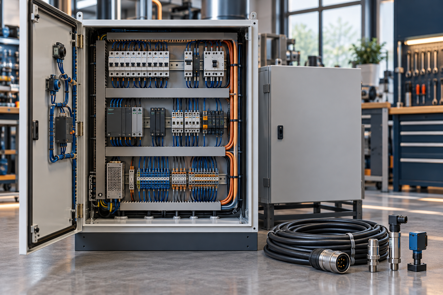 Electrical & Control Equipment — illustrative imagery