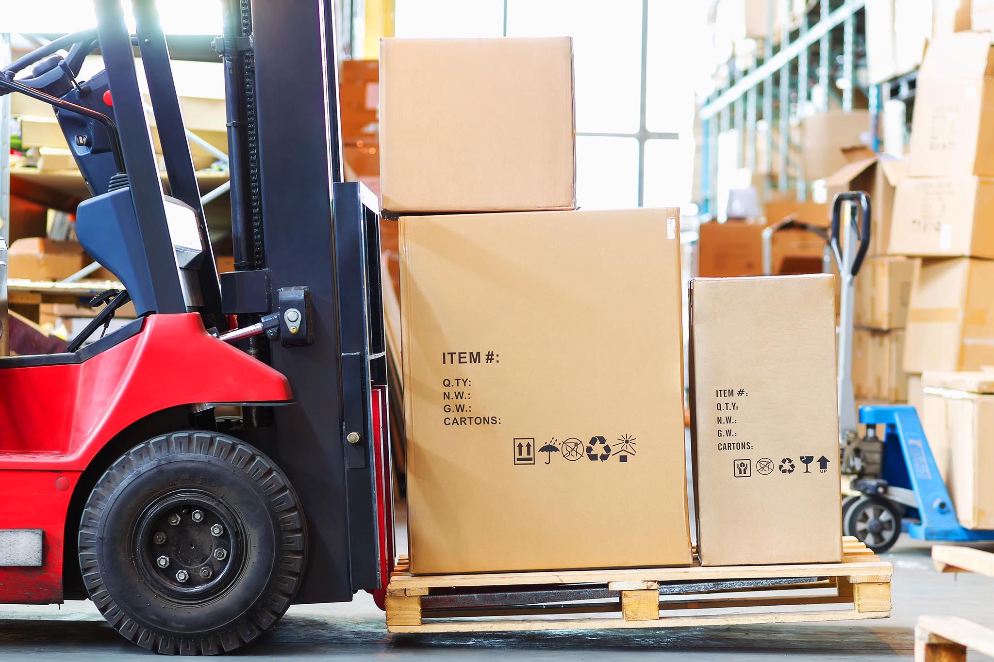 Material Handling & General Supplies — illustrative imagery